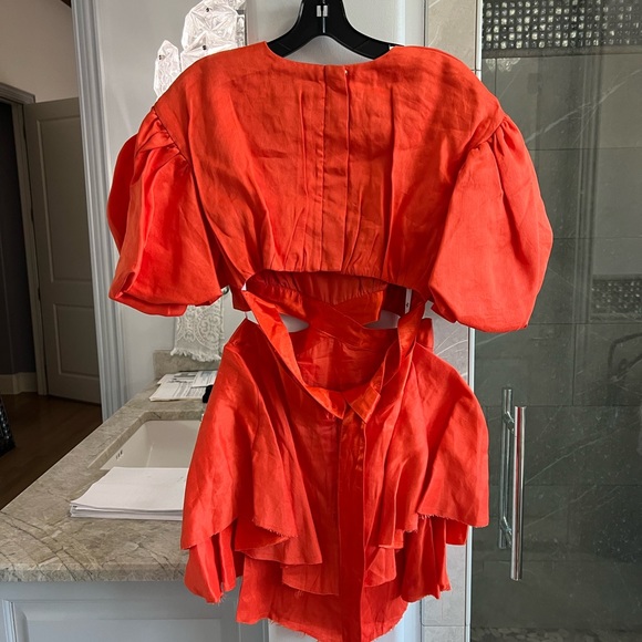 SOLD Aje Gracious Cut-Out Mini Dress - Picture 7 of 14